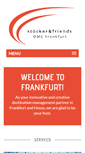 Mobile Screenshot of dmc-frankfurt.org