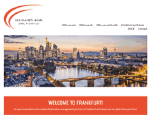 Tablet Screenshot of dmc-frankfurt.org